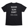 Sand. Sun. Dirt. Tee-Black