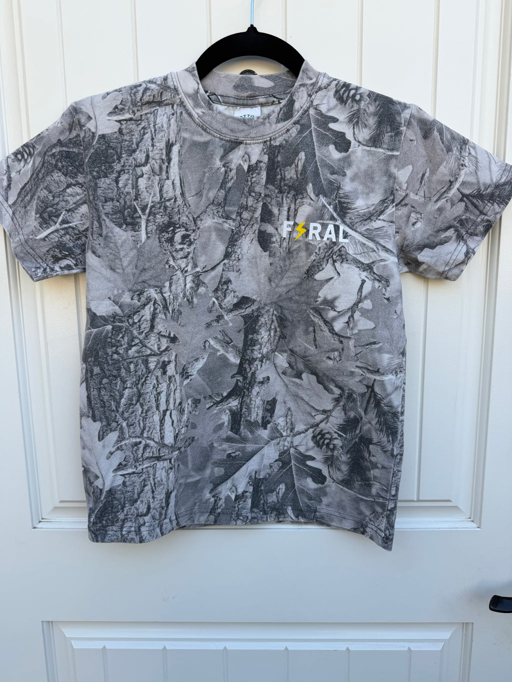 Feral Lightning Tee-Woodland Camo
