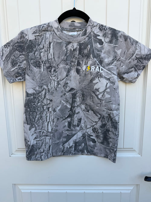 Feral Lightning Tee-Woodland Camo
