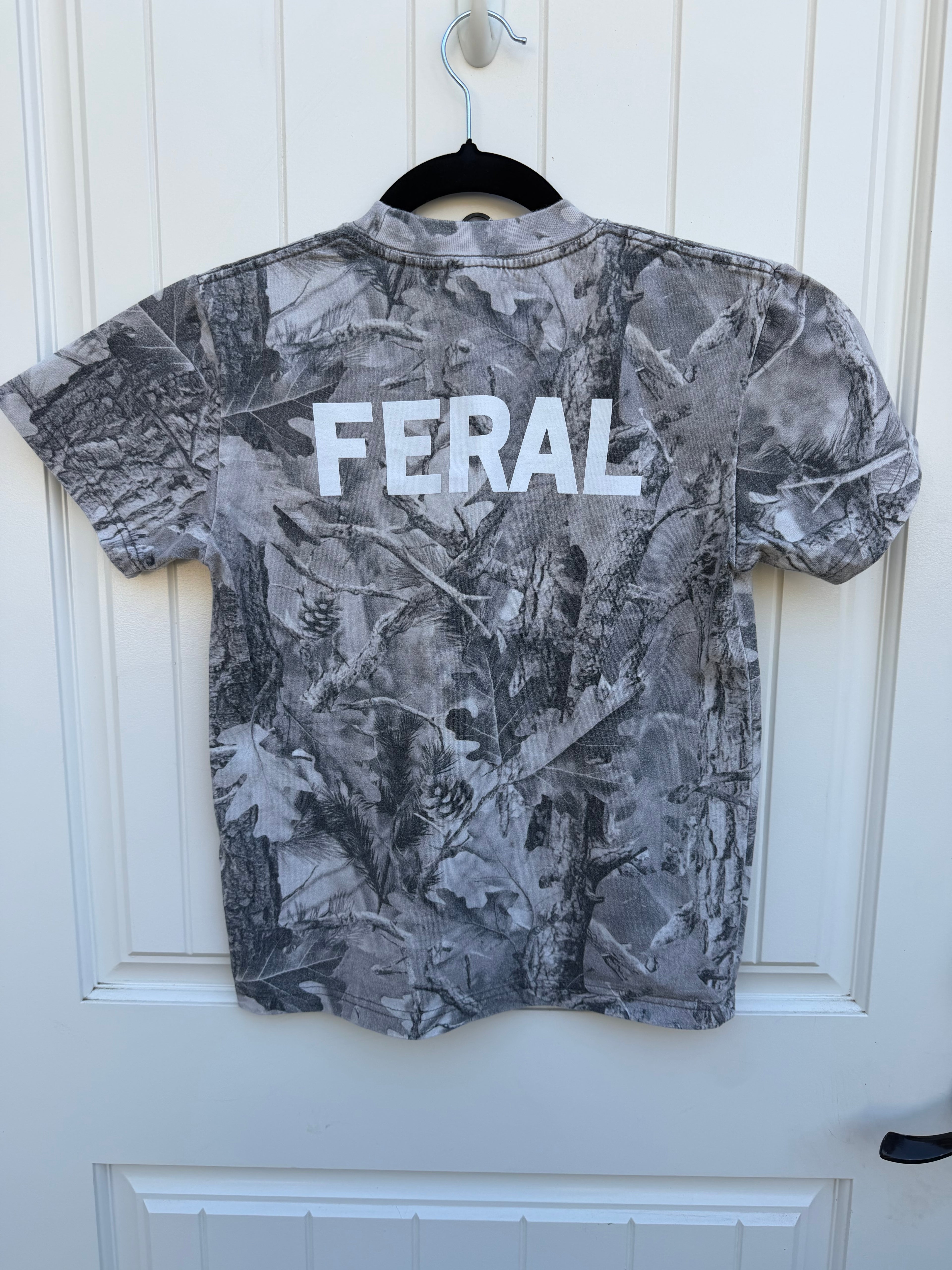 Feral Lightning Tee-Woodland Camo